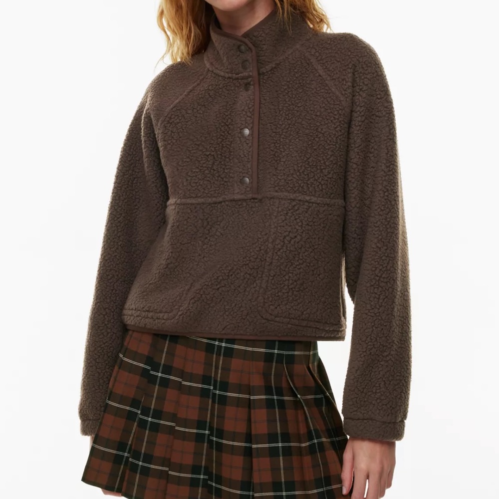 Sunday Best Bigfoot Polar 1/2 Snap Sweater